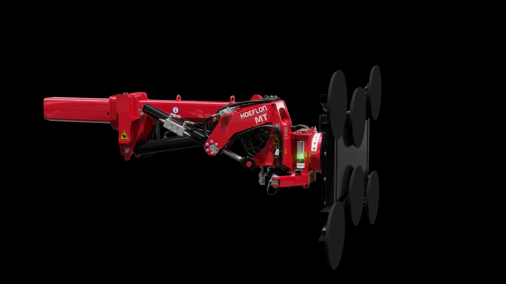 Hoeflon multitool with glass suction cup